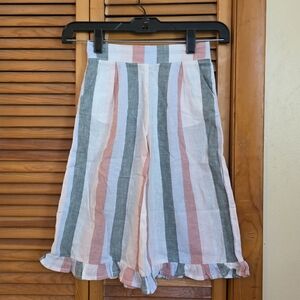 EUC Janie And Jack Girls Wide Leg Pants Size 4